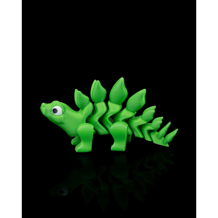 Stégosaure Flexi Mignon – Dinosaure Articulé