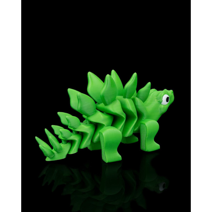 Stégosaure Flexi Mignon – Dinosaure Articulé