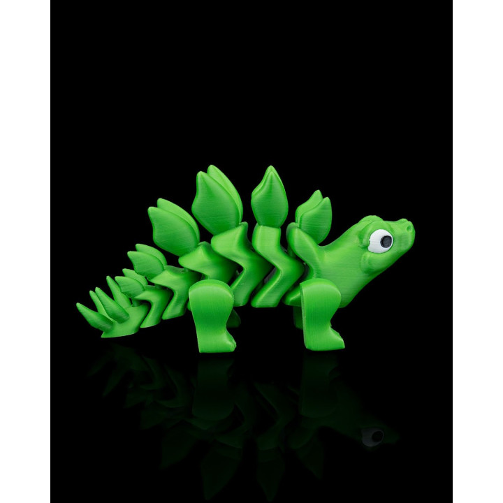 Stégosaure Flexi Mignon – Dinosaure Articulé