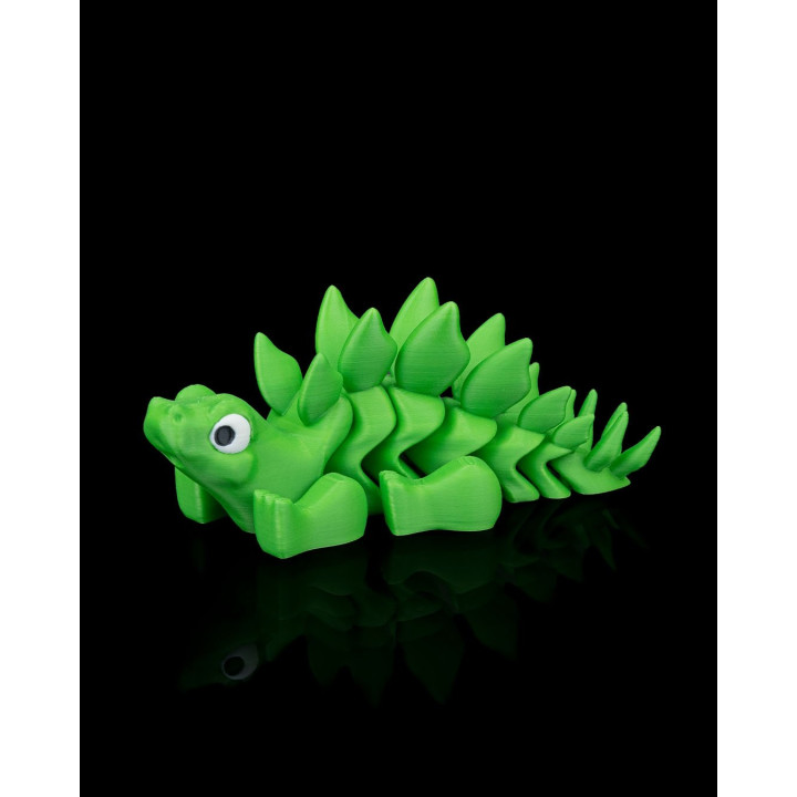 Stégosaure Flexi Mignon – Dinosaure Articulé