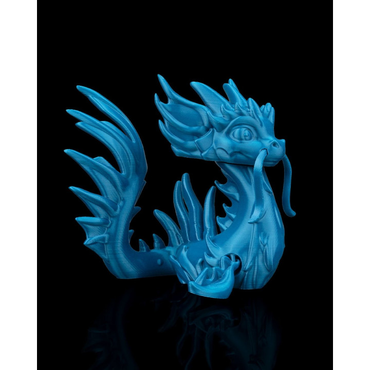 Abyssos Le Léviathan Des Profondeurs – Figurine Dragon Aquatique