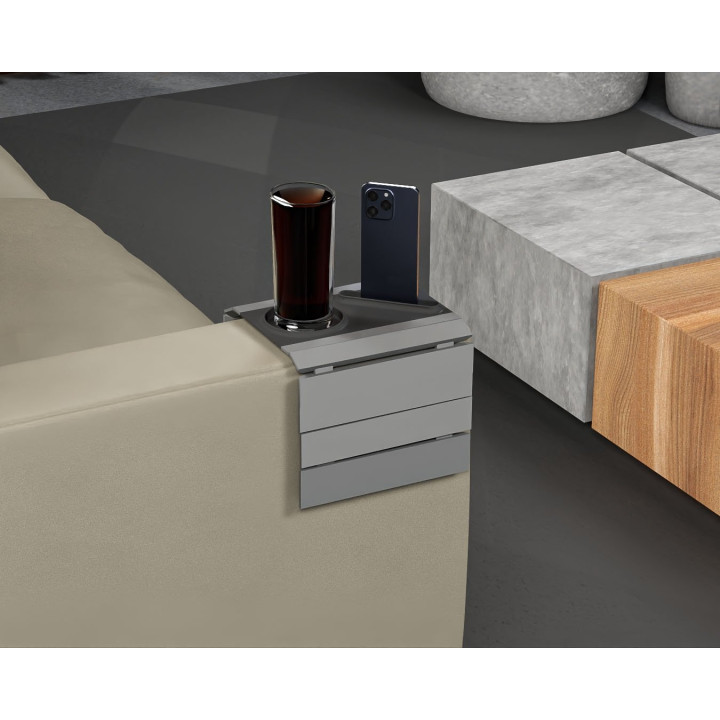 Plateau D'Accoudoir De Canapé – Porte-Boisson & Smartphone Intégré