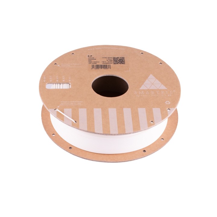 Smart Materials 3D - SmartFil PLA E.P. - Blanc Ivoire (Ivory White) - 