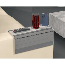 Plateau D'Accoudoir De Canapé – Porte-Verre, Télécommande & Rangement