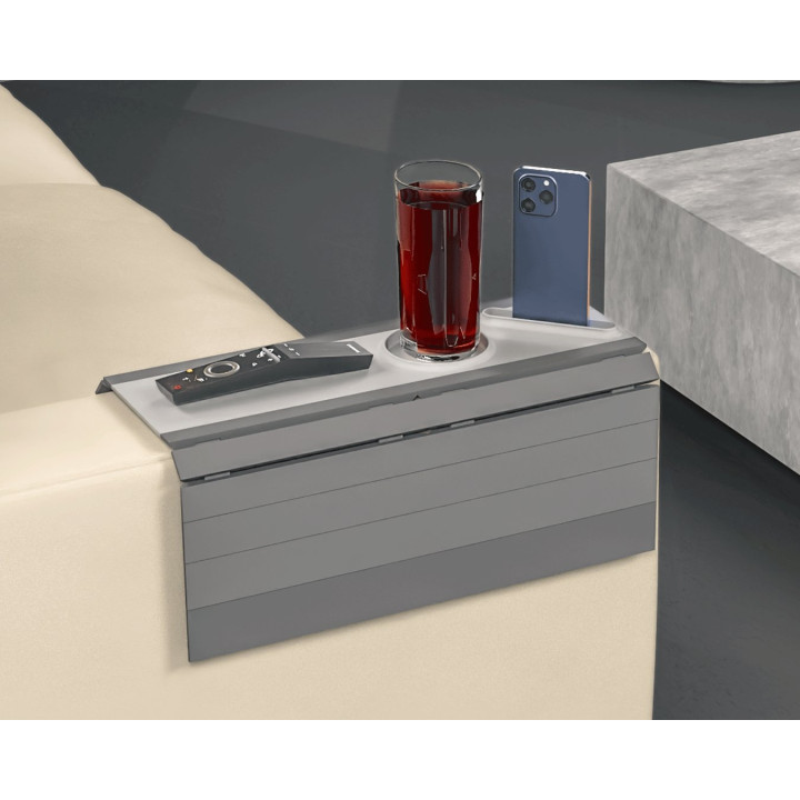Plateau D'Accoudoir De Canapé – Porte-Verre, Télécommande & Rangement