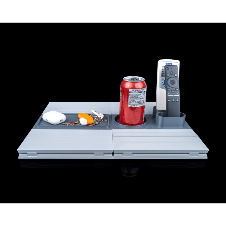 Plateau D'Accoudoir De Canapé – Porte-Verre, Télécommande & Rangement
