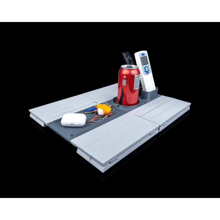 Plateau D'Accoudoir De Canapé – Porte-Verre, Télécommande & Rangement