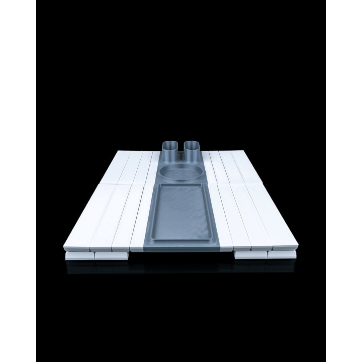 Plateau D'Accoudoir De Canapé – Porte-Verre, Télécommande & Rangement