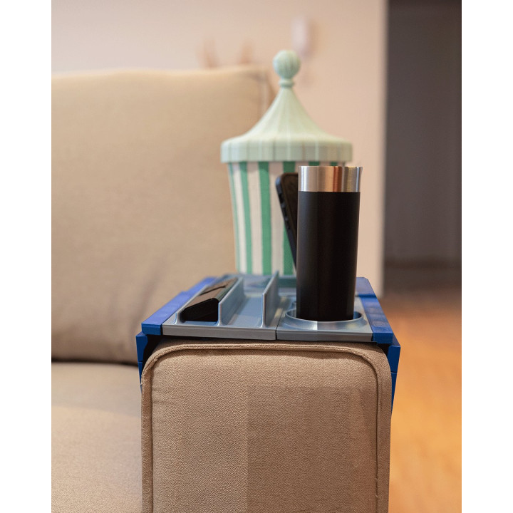 Couchbuster – Plateau Accoudoir Canapé Multifonction