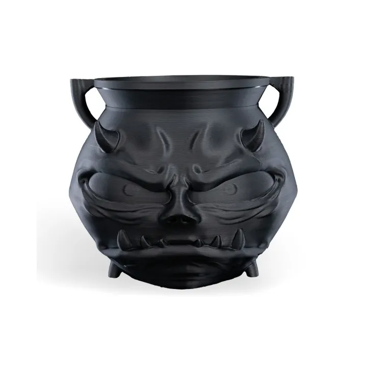 Chaudron Démon Halloween – Bol à Bonbons 3D