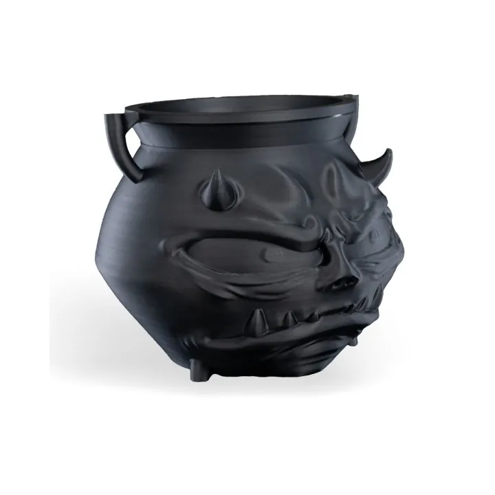 Chaudron Démon Halloween – Bol à Bonbons 3D