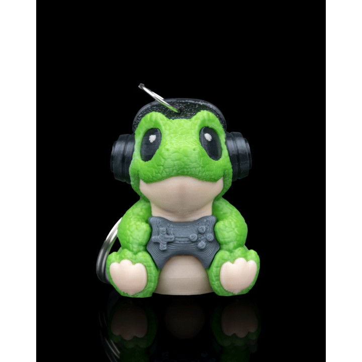 Porte-Clés Grenouille Gamer – Jurassic Start