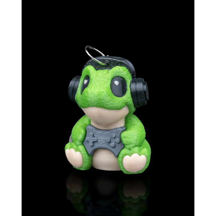 Porte-Clés Grenouille Gamer – Jurassic Start