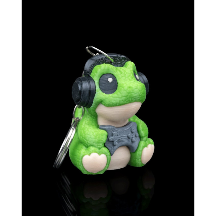 Porte-Clés Grenouille Gamer – Jurassic Start
