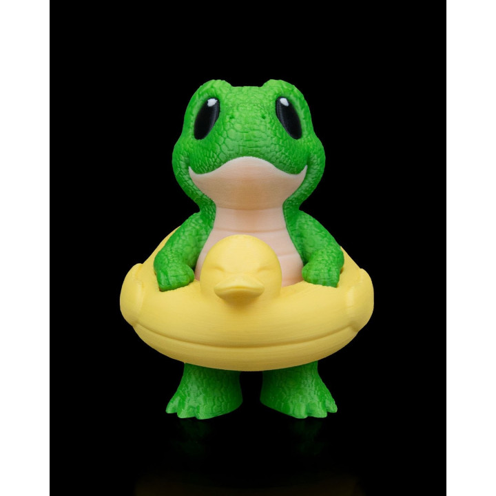 Float-Rex – Porte-Clés Dinosaure Bouée Canard