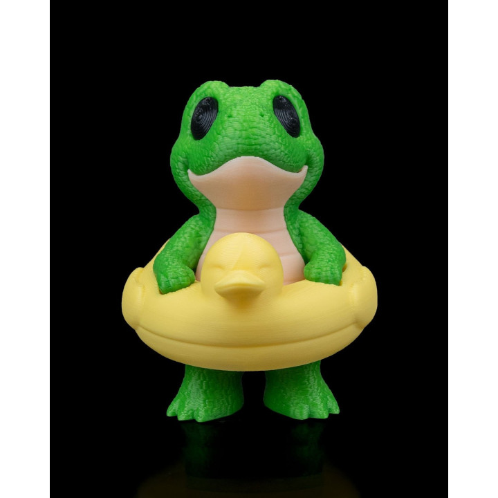 Float-Rex – Porte-Clés Dinosaure Bouée Canard