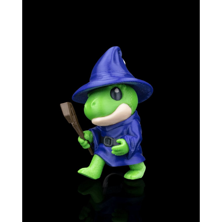 Porte-Clés Grenouille Sorcière – Figurine Magicienne Kawaii