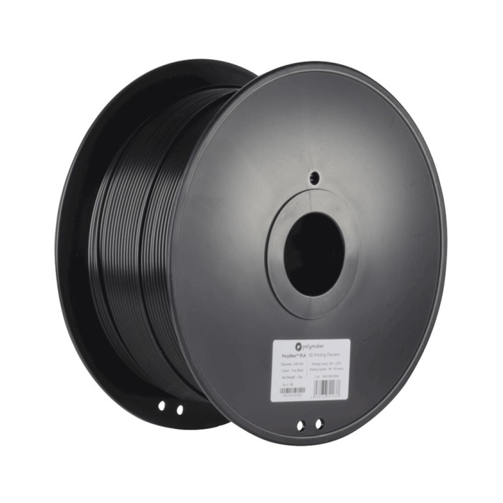 Polymaker - PolyMax Tough PLA - Noir (Black) - 1,75 mm - 3 kg | Espace
