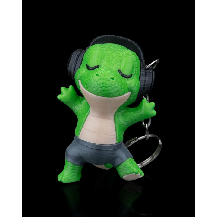 Porte-Clés Dinosaure Rockeur – Rock 'N' Rawr