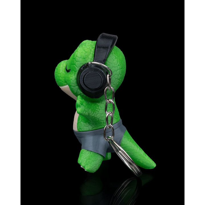 Porte-Clés Dinosaure Rockeur – Rock 'N' Rawr