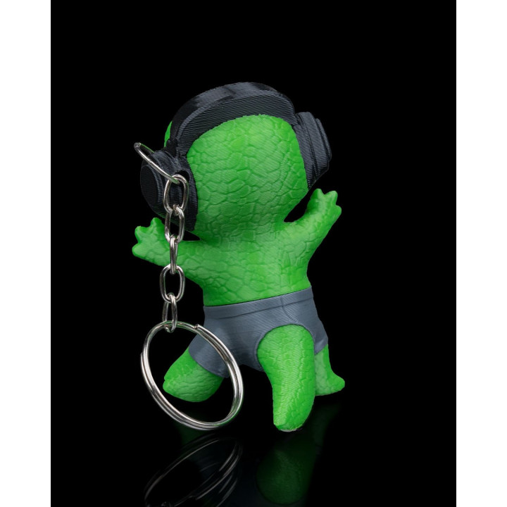 Porte-Clés Dinosaure Rockeur – Rock 'N' Rawr