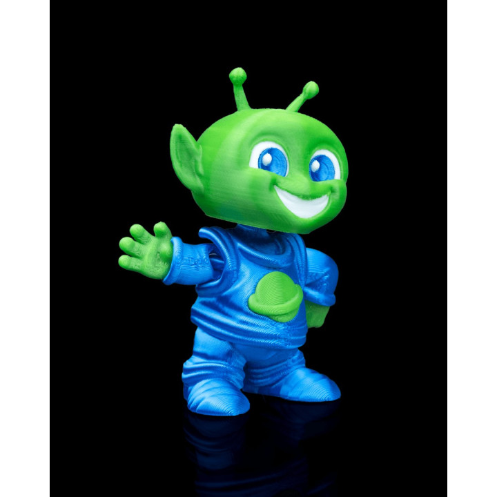 Dr. Blib – Figurine Porte-Clés Alien Souriant | Made In Occitanie