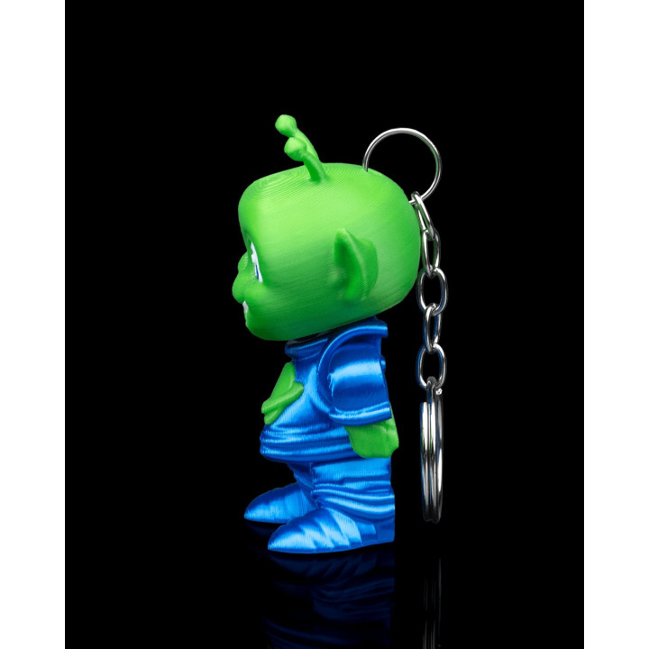 Dr. Blib – Figurine Porte-Clés Alien Souriant | Made In Occitanie