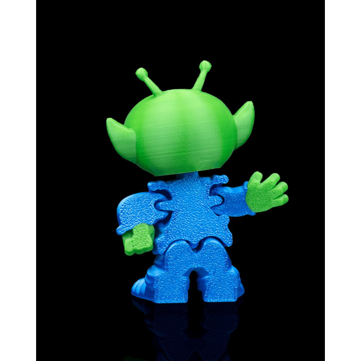 Dr. Blib – Figurine Porte-Clés Alien Souriant | Made In Occitanie