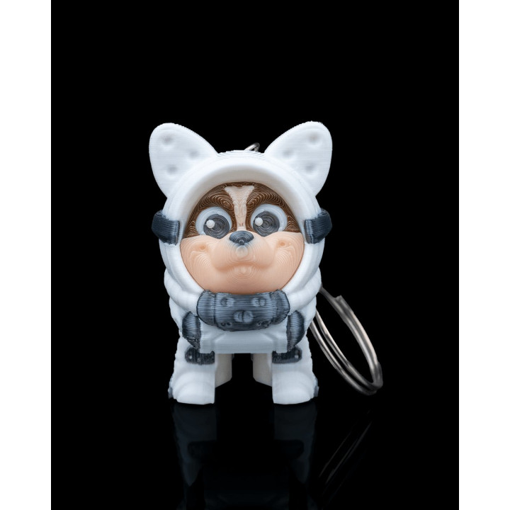 Astro Le Chien Cosmonaute – Porte-Clés Figurine