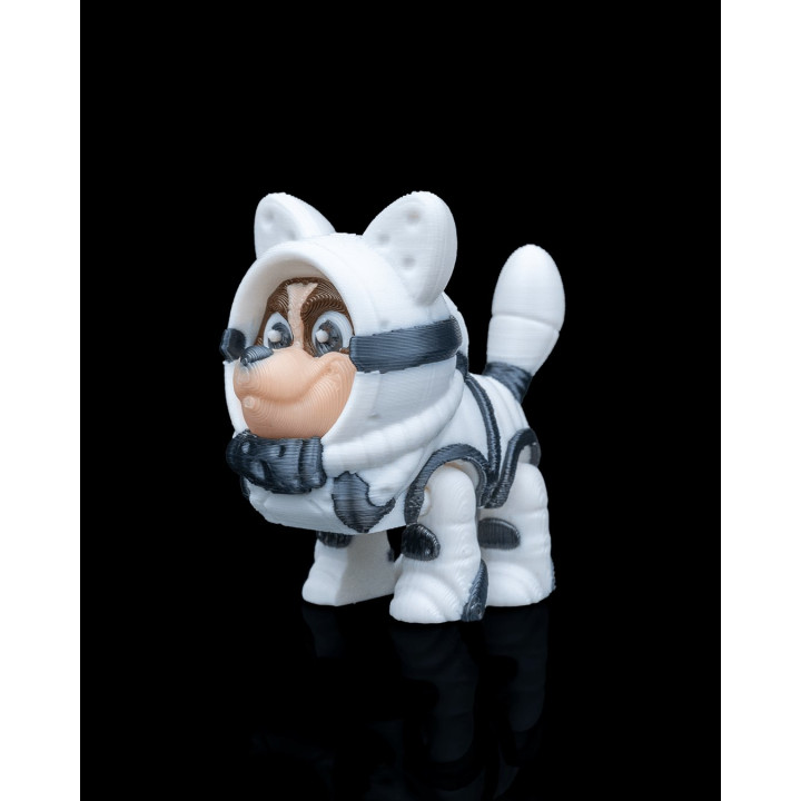 Astro Le Chien Cosmonaute – Porte-Clés Figurine