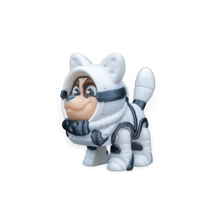 Astro Le Chien Cosmonaute – Porte-Clés Figurine