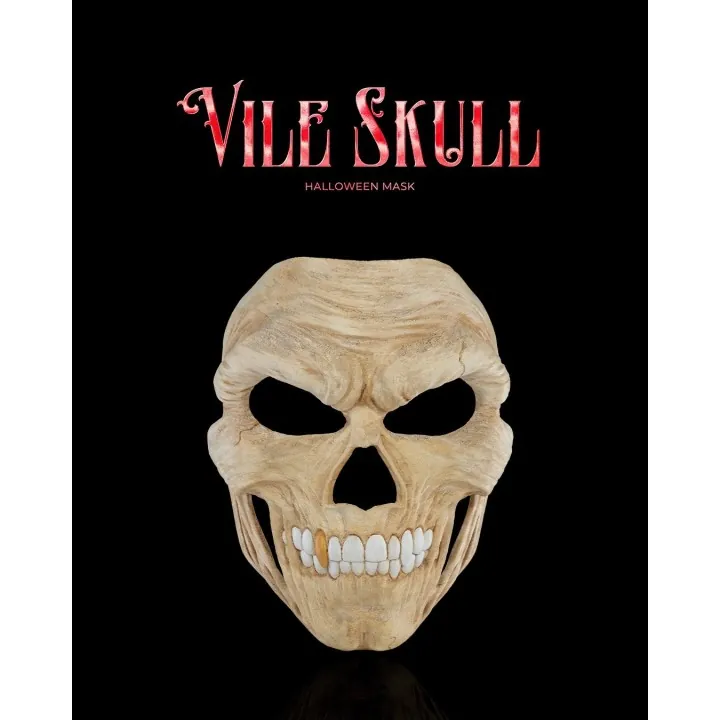 Masque Crâne Halloween Vile Skull – Made in Occitanie