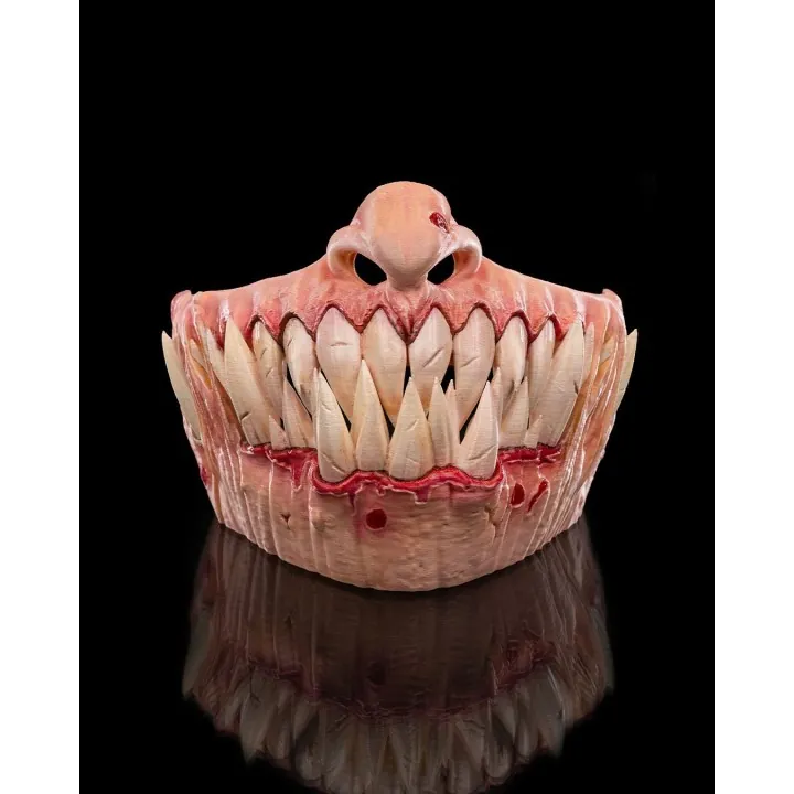 Demi-masque Monstre Crocs – Cosplay & Halloween