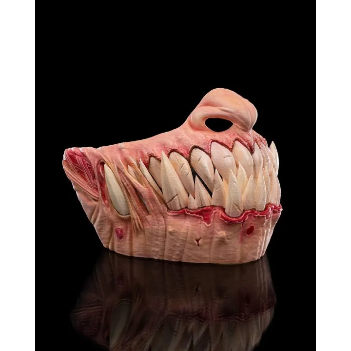 Demi-masque Monstre Crocs – Cosplay & Halloween