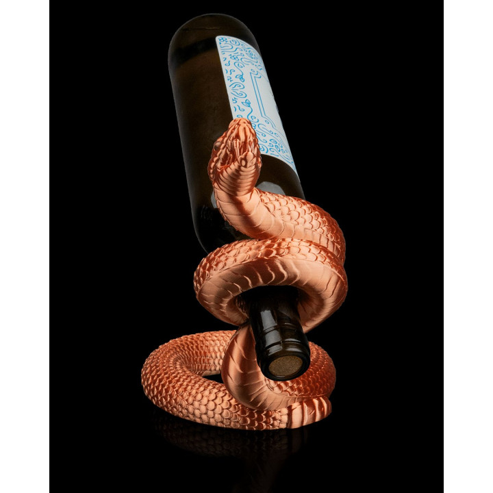 Vino Viper – Porte-Bouteille Serpent Décoratif