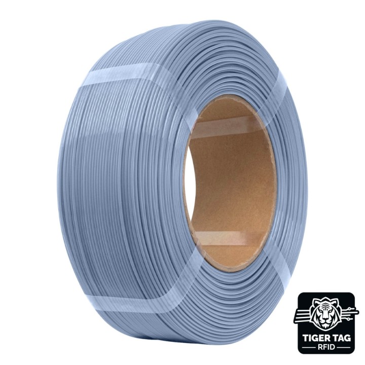 eSun - PETG - Gris (Grey) - 1,75 mm - 1 kg Refill avec RFID TigerTag |