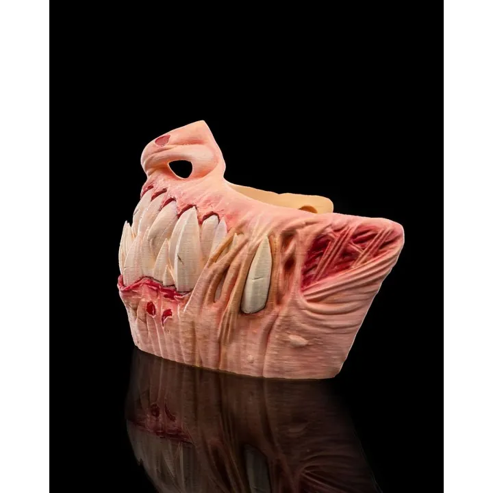 Demi-masque Monstre Crocs – Cosplay & Halloween