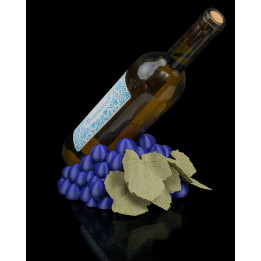 Porte-Bouteille Grappe De Raisin – Support Vin Décoratif