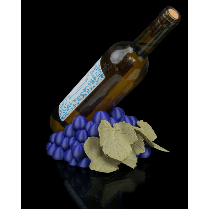 Porte-Bouteille Grappe De Raisin – Support Vin Décoratif
