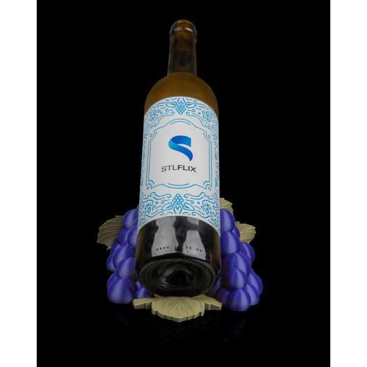 Porte-Bouteille Grappe De Raisin – Support Vin Décoratif