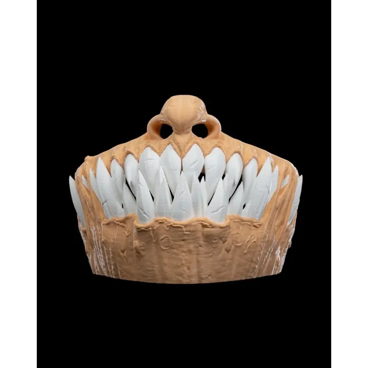 Demi-masque Monstre Crocs – Cosplay & Halloween