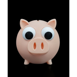 Oinkcome – Tirelire Cochon Rigolo Aux Grands Yeux