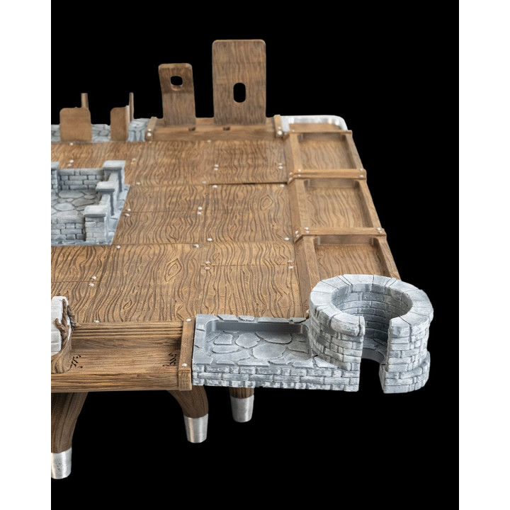 Cardbound Table – Table De Jeu De Cartes À Collectionner Style Médiéval Fantastique
