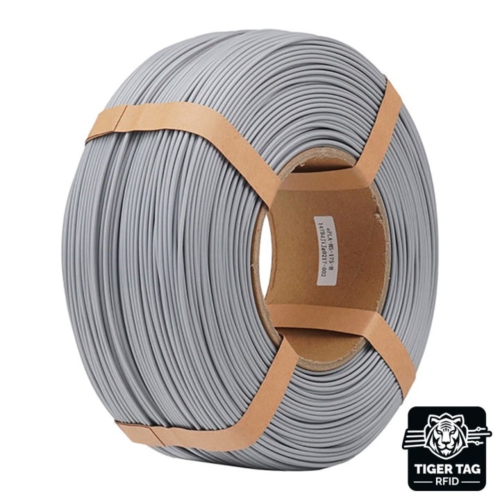 eSun - PLA-HS High Speed - Gris (Grey) - 1,75 mm - 1 kg Refill avec RF