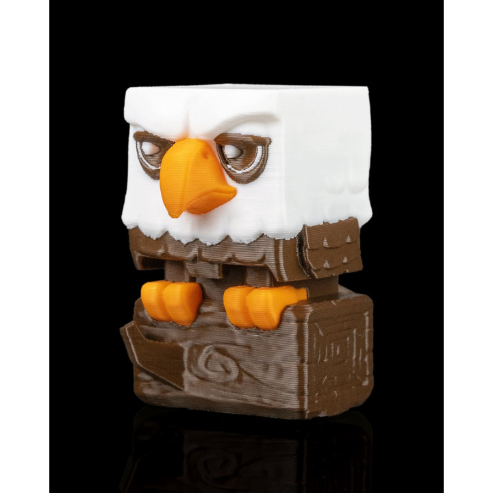 Cubeagle – Keycap Aigle Majestueux Style Cube