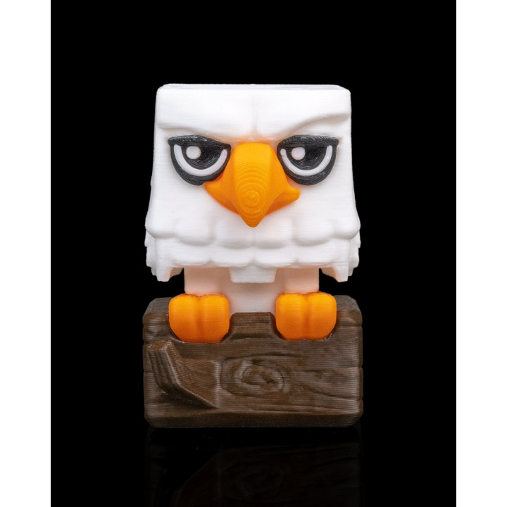 Cubeagle – Keycap Aigle Majestueux Style Cube