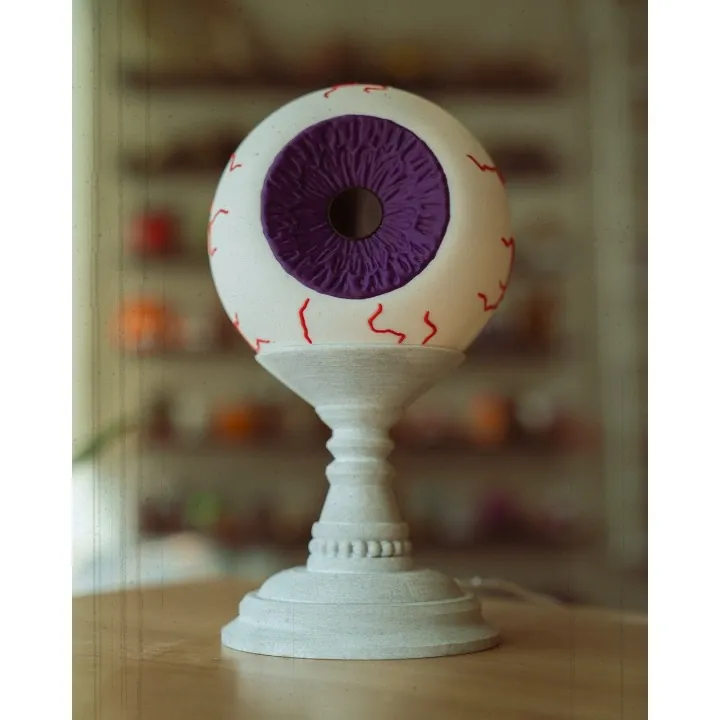 Lampe Œil Fantastique LED – Déco Horreur Made Occitanie