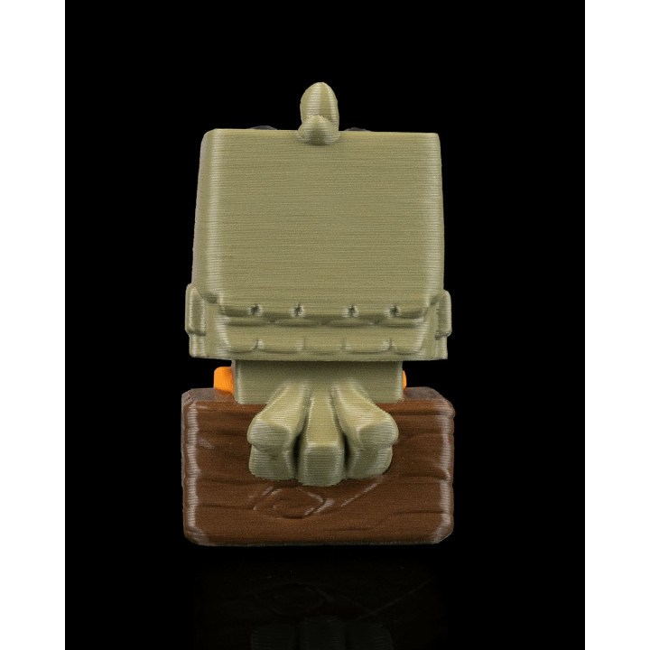 Squarrot – Figurine Oiseau Carré Fidget À Presser