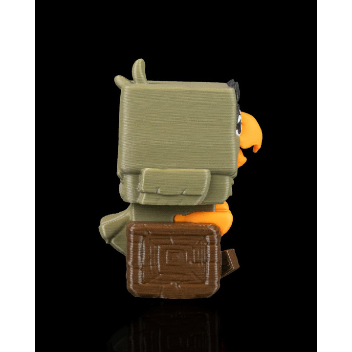 Squarrot – Figurine Oiseau Carré Fidget À Presser
