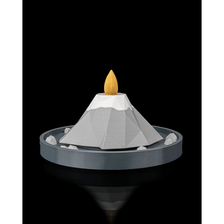 Porte-Encens Montagne Mystique – Brûleur Backflow Misty Peak